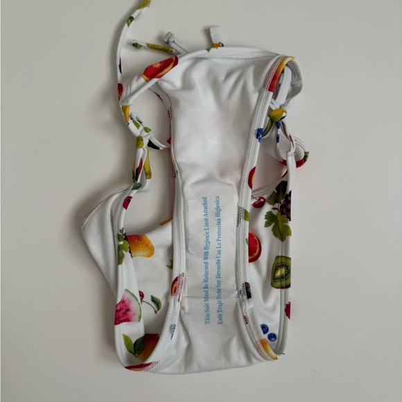 Wild Fable Fruit Bikini Bottom Low Rise High Leg Cheeky Size XXS - Picture 5 of 5